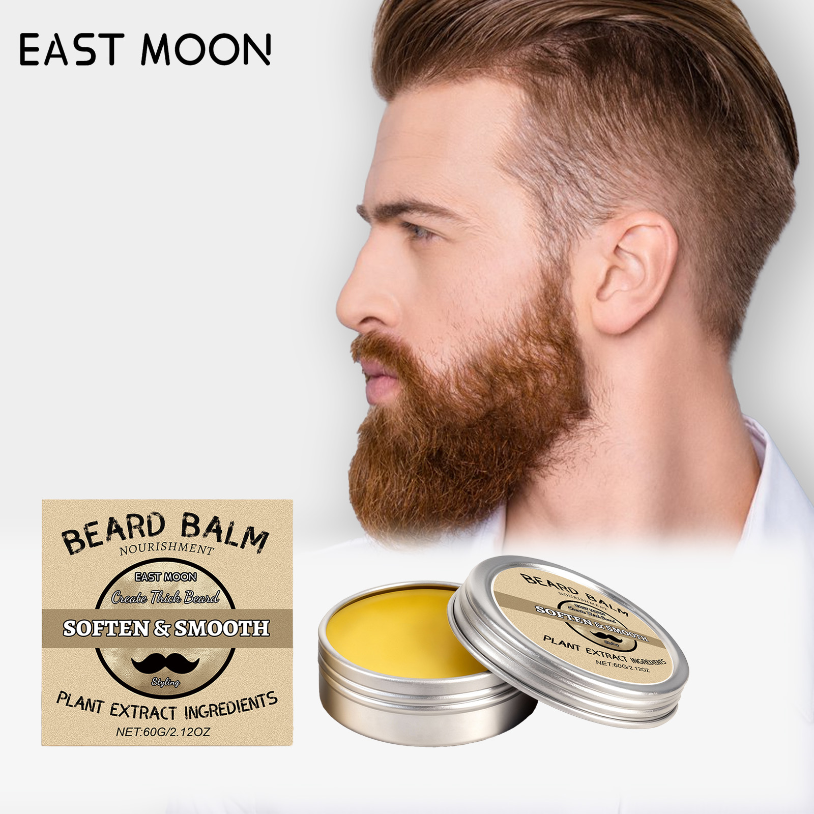 Men'S Grooming Wax - Erkek Sakal Bakım Wax'ı - Pürüzsüz,