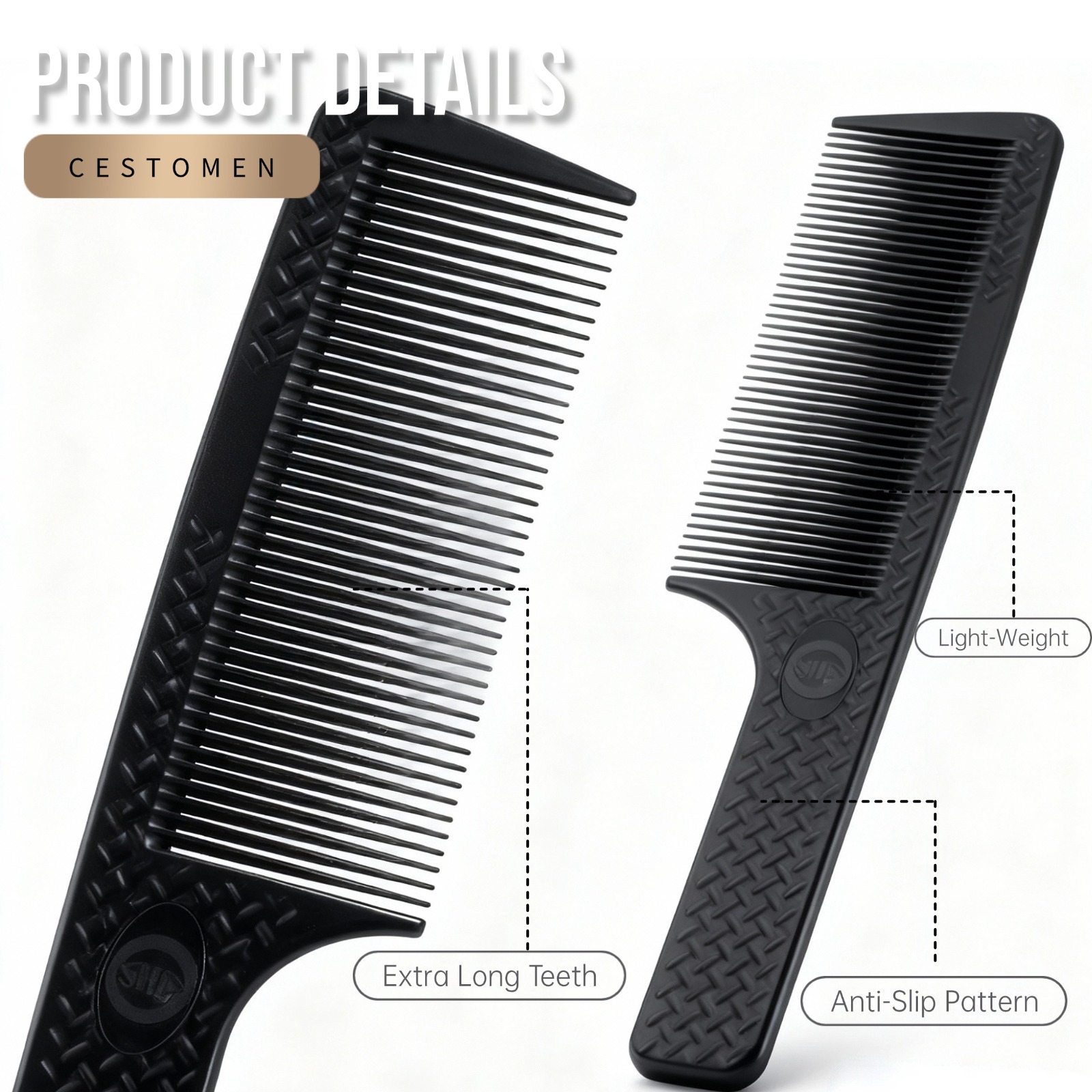 2 adet profesyonel konik berbe - Comb Fine Tooth incelemesi ve fiyatı