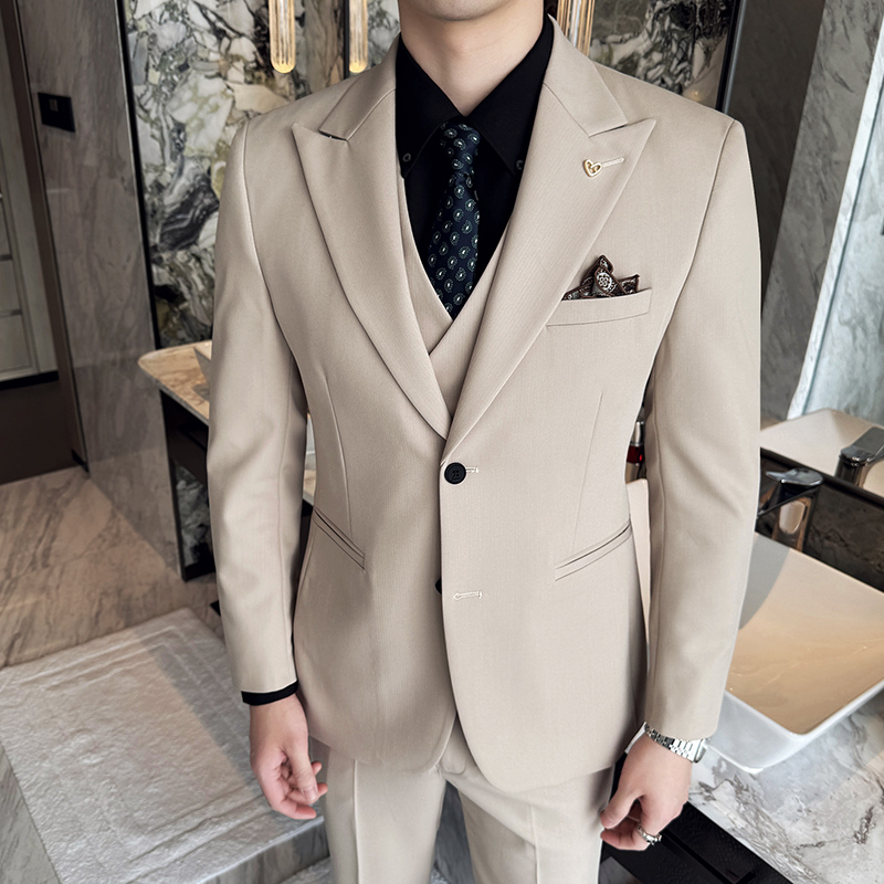 Slim-Fit Üç Parçalı Set Kore T - Men'S Grooming And Style incelemesi ve fiyatı