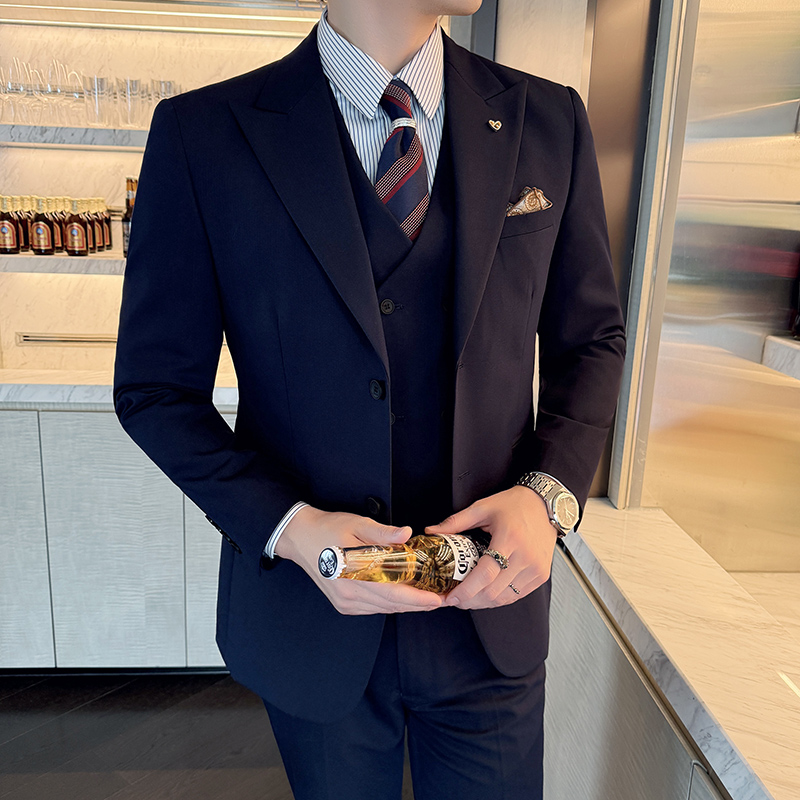 Slim-Fit Üç Parçalı Set Kore T - Men'S Grooming And Style incelemesi ve fiyatı