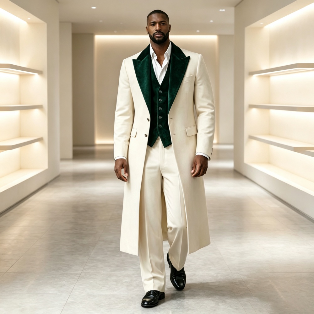 Uzun Stil Üç Parçalı Erkek Tak - Men'S Grooming And Style incelemesi ve fiyatı