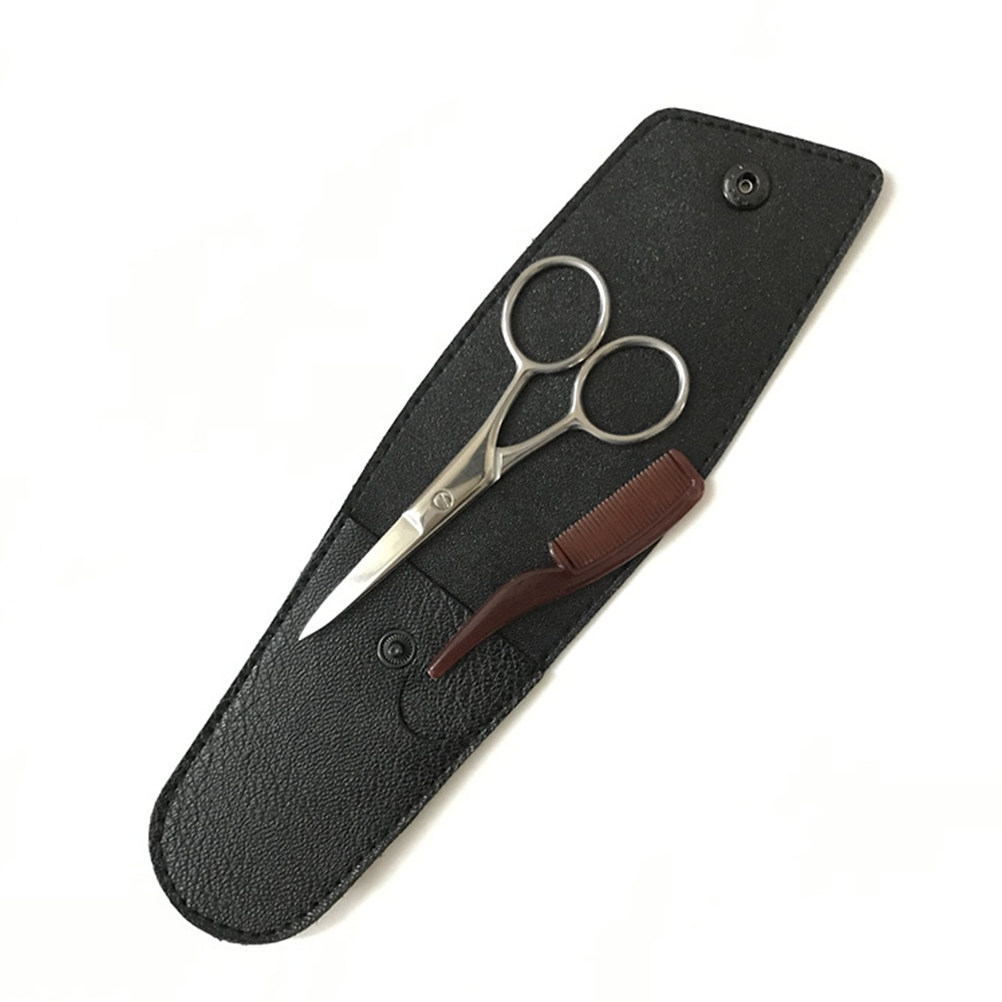 1 Set Kaş Makası Paslanmaz Çel - Men'S Grooming Eyebrow Trimming incelemesi ve fiyatı