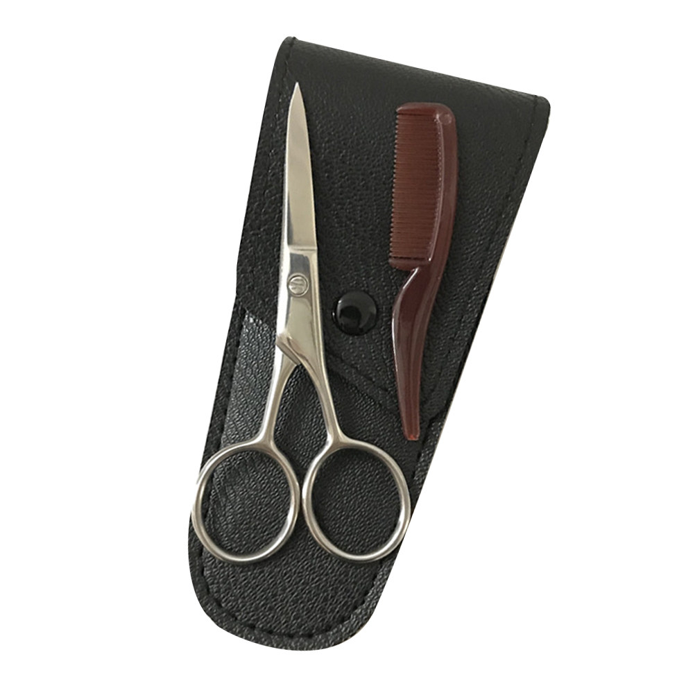 1 Set Kaş Makası Paslanmaz Çel - Men'S Grooming Eyebrow Trimming incelemesi ve fiyatı