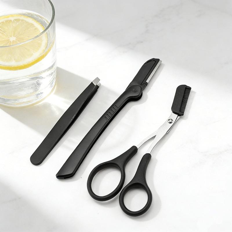 *Profesyonel 3 adet Paslanmaz  - Men'S Grooming Eyebrow Shape incelemesi ve fiyatı